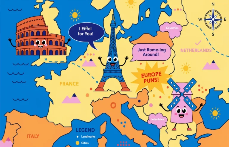 Funny Europe puns collection