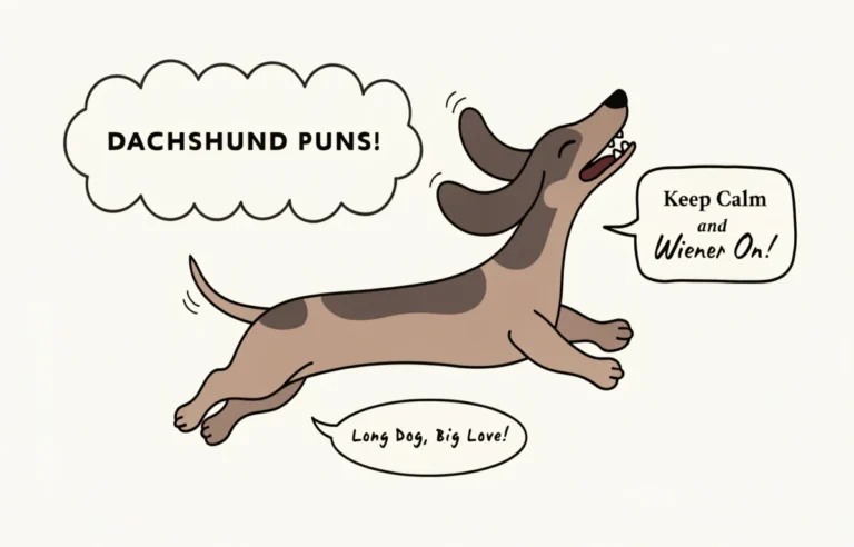 Funny dachshund puns collection