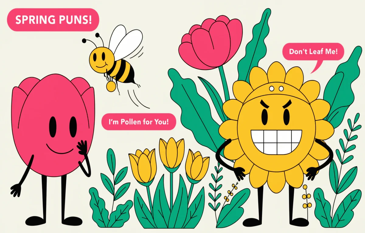Funny spring puns collection