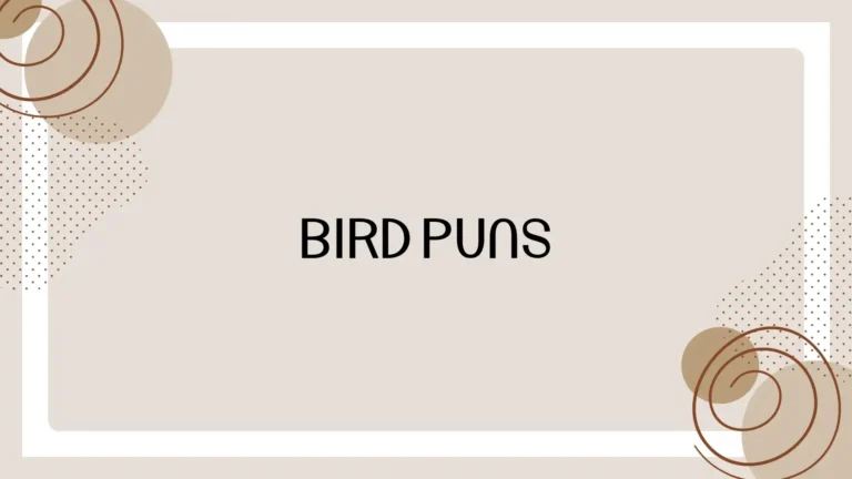 Bird Puns: 150+ Funny, Clever, and Feather-Light Jokes