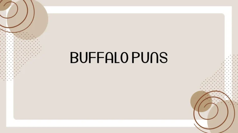Buffalo Puns: Funny, Clever, and Hilarious Buffalo Jokes