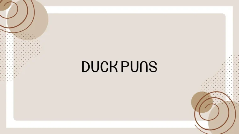 Duck Puns: 100+ Funny, Quacky, and Clever Duck Jokes