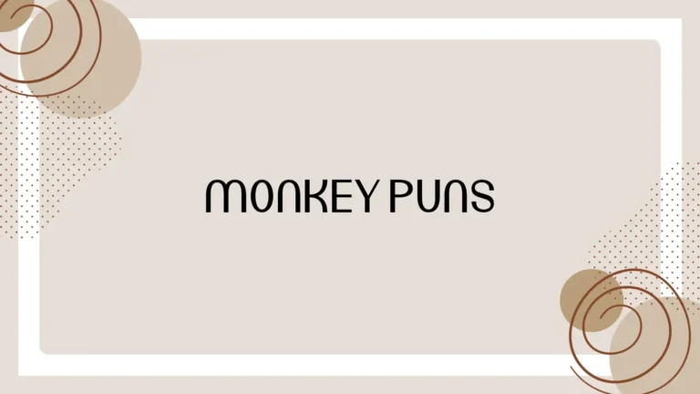 Monkey Puns: 100+ Funny Monkey Jokes, Puns & Wordplay