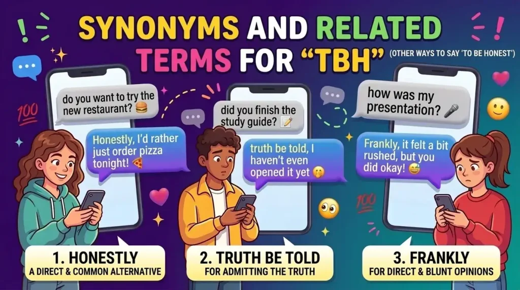 4. Synonyms and Related Terms for TBH