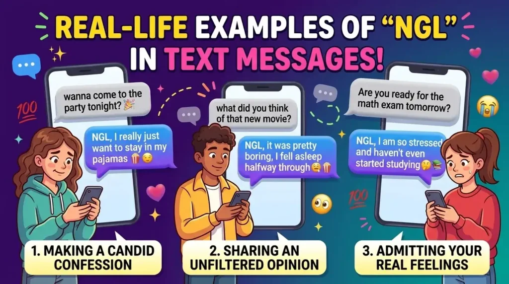Real-Life Examples of NGL in Text Messages